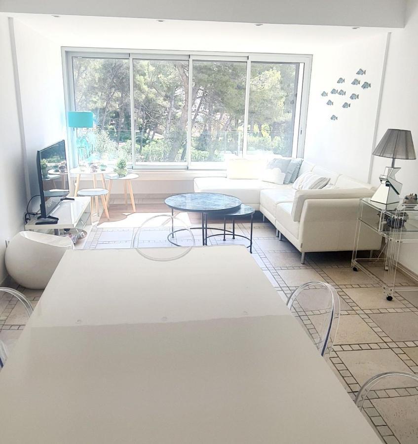 Superbe Appartement Dans Cadre D'Exception - Piscine, Plage Et Tennis Prive Bandol Zewnętrze zdjęcie